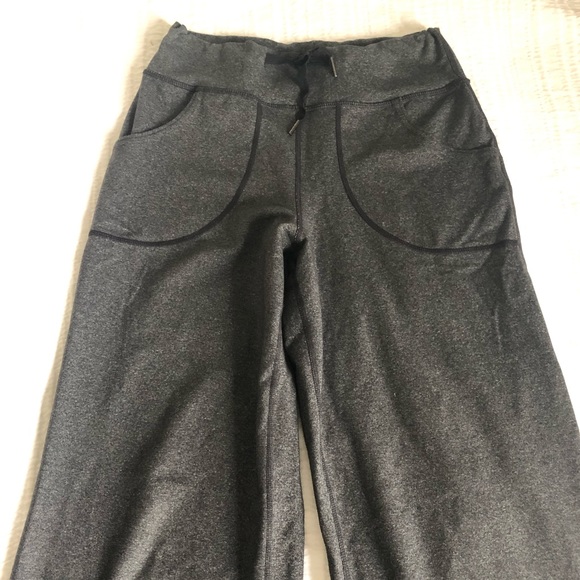 Grey Lululemon Wide Legged Pant - Picture 1 of 2